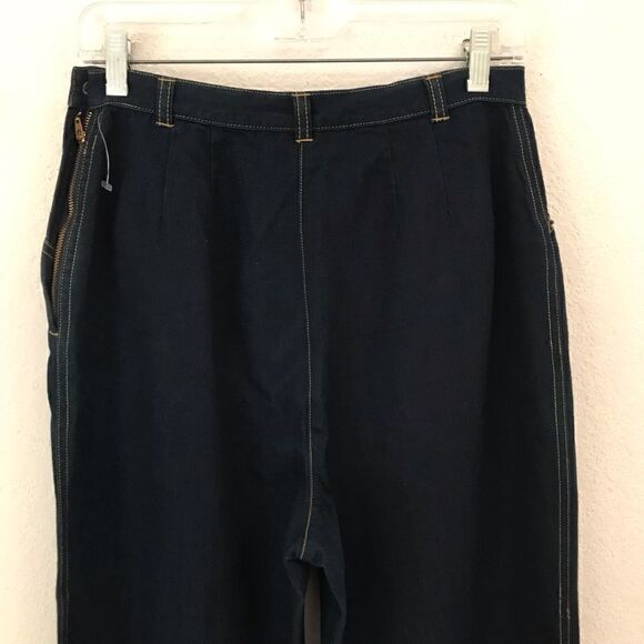 Vintage Casual Corner high rise dark wash straight leg denim jeans 8* - Picture 7 of 8